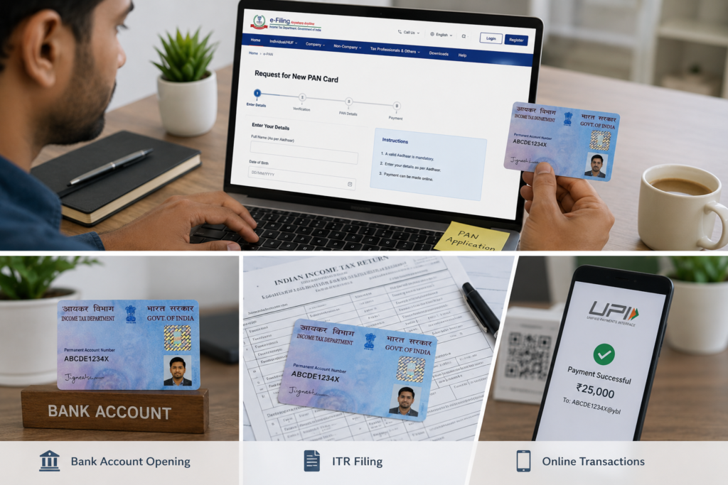 PAN Card Mobile Number Update 2026
