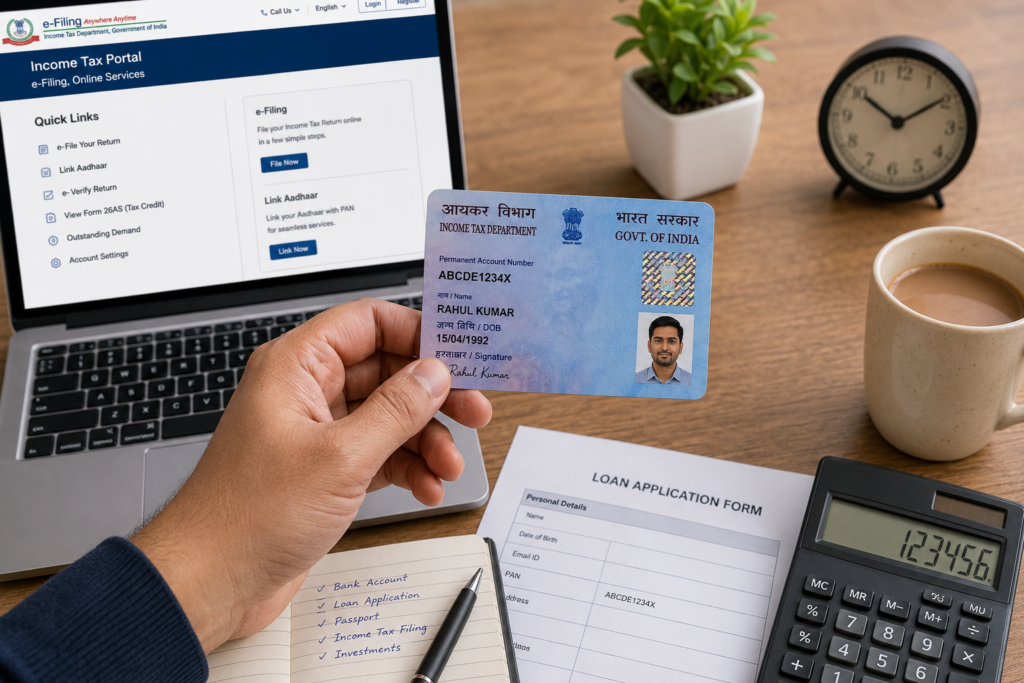 PAN Card Mobile Number Update 2026