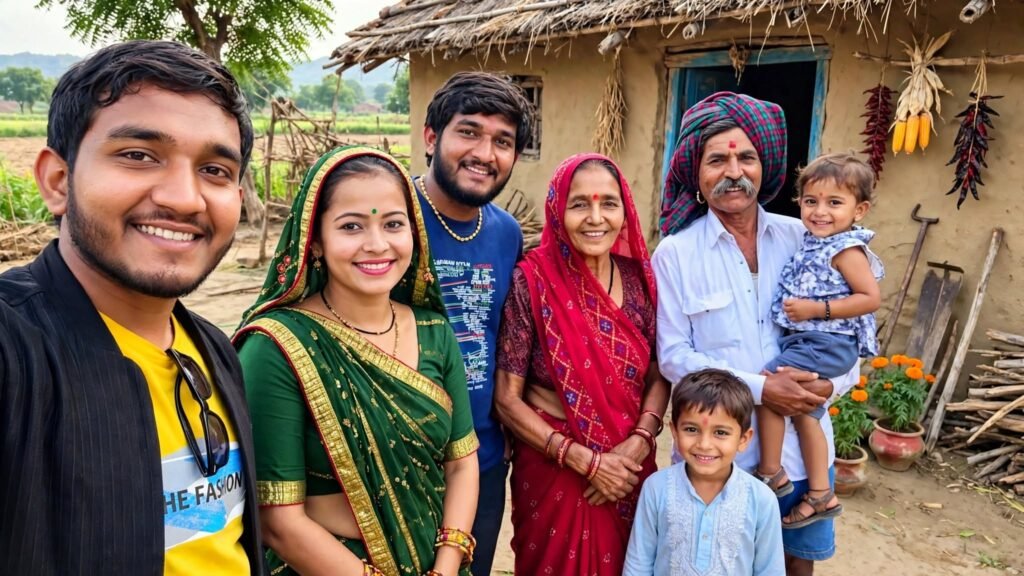 Gujju Love Guru Family